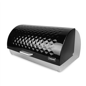Corbeille à Pain Feel Maestro MR-1676-BLACK Noir Acier inoxydable (1 Unité)