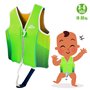 Gilet Gonflable pour Piscine AquaSport 32 x 34 x 10 cm (2 Unités)