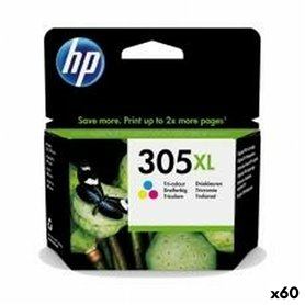 Cartouche d'encre originale HP 305XL Tricolore (60 Unités)
