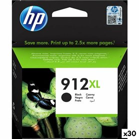 Cartouche d'encre originale HP 912XL Noir (30 Unités)