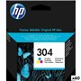 Cartouche d'encre originale HP DESKJET 3720 - Nº304 Tricolore (60 Unités)