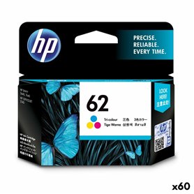 Cartouche d'encre originale HP ENVY 5640 - Nº62 Tricolore (60 Unités)