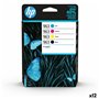 Cartouche d'encre originale HP OFFICEJET PRO 9000 SERIES - Nº 963 Jaune Multicouleur (12 Unités)