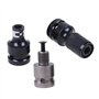 NSNGPAFACZ Adaptateur de mandrin de perçage 3 pièces avec vis 1/2quot;Carré à 1/4quot;Convertisseur d'adaptateur à Douille hexag
