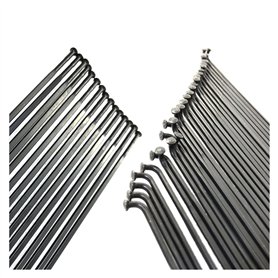 GBSONGJIN Lot de 12 rayons plats à lame droite calibre 14G 2