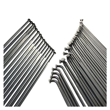GBSONGJIN Lot de 12 rayons plats à lame droite calibre 14G 2