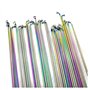 GZXXB Lot de 10 rayons arc-en-ciel en acier inoxydable de type J Calibre 14G 2