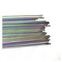GZXXB Lot de 10 rayons arc-en-ciel en acier inoxydable de type J Calibre 14G 2,0 mm Pas de coupe pour vélo 255 257 261 267 273 2