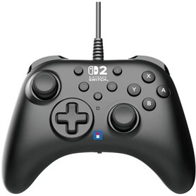 Manette filaire - HORI - Horipad - Nintendo Switch et Switch 2 - Bouton Nintendo C - Boutons arriere programmables - Noir