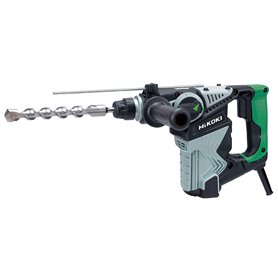 HIKOKI 51223256 - Marteau combiné électrique SDS-Plus 720W 3.2J 800 tr/min 4000imp avec butée de profondeur et boîtier DH28PCZ N