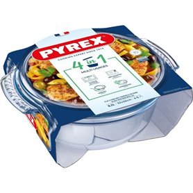 Cocotte - PYREX - 1450074 - Ronde - En verre borosilicate - 5