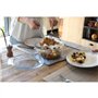 Cocotte - PYREX - 1450074 - Ronde - En verre borosilicate - 5,1 litres - Adapté au congélateur et micro-ondes