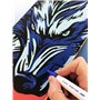 Pilot Pintor Creative Lot de 8 marqueurs permanents multi-surfaces à base d'eau – Séchage rapide – Pour tissus, verre, bois, pie