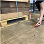 Spear & Jackson CHALKLINE – Ligne de Traçage en Aluminium 30 m-100 pieds – Enrouleur Rapide avec Poudre de Craie, Marqueur pour 
