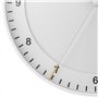 Braun Grande Horloge Murale analogique Classique pour Le Fuseau horaire de l’Europe Centrale (DCF) avec Mouvement de Balayage Si