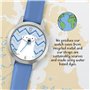 Tikkers Mixte Enfant Analogique Quartz Montre avec Bracelet en Polyuréthane TKWWF010