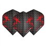 Hardcore XT 2D Holographic Dragon Extra Épais Standard Fléchettes Dart Flights - 3 Jeux par Paquet (9 Dart Vols au Total)