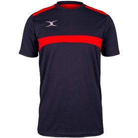 Gilbert Photon T-shirt pour homme Bleu marine/rouge