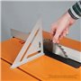 Silverline 734110 Equerre en aluminium robuste 185 mm