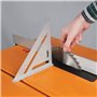 Silverline 734110 Equerre en aluminium robuste 185 mm