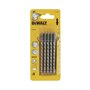 DeWalt DT2164QZ Lames de scie sauteuse pour manche en bois en T HCS T101D (Lot de 5) (Import Grande Bretagne) Multicolore