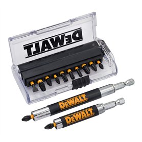 DEWALT Coffret 14 Pièces avec Embouts de Vissage Impact Torsion 25mm DT70512T-QZ
