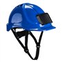 Portwest PB55 Vented Hard Hat Helmet with Badge ID Colour=Orange