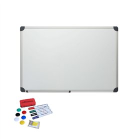 Cathedral Tableau blanc magnétique effaçable à sec avec accessoires 45 x 60 cm