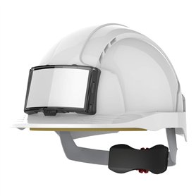 EVOLite JSP AJB173-400-100 Porte-badge avec porte-badge Blanc