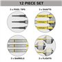 Target Darts Scott Williams Génération 2 Jeu de Fléchettes à Pointe Souple, 18G | Fléchettes Player Edition G2 90% Tungstène, Po