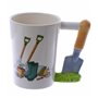 Puckator Mug en céramique avec anse en forme de truelle