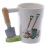 Puckator Mug en céramique avec anse en forme de truelle