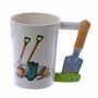 Puckator Mug en céramique avec anse en forme de truelle
