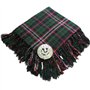 Tartanista - Fly plaid avec broche - homme - pour kilt - national écossais - 110 x 110 cm