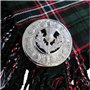 Tartanista - Fly plaid avec broche - homme - pour kilt - national écossais - 110 x 110 cm