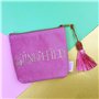 Wicked Glinda Porte-monnaie | Mini portefeuille 10 x 11 cm | Wicked Musical Merchandising | Petit sac à main pour pièces de monn