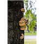 Garden Mile® Ornements de jardin fantaisie en résine avec visage d'elfe - Décoration de jardin féérique - Décoration d'intérieur