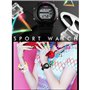 Skmei Filles Noir digital avec marqueurs de rose montre 50 m résistant à l'eau Chronomètre Alarme Parfait pour enfants de 5 à 13