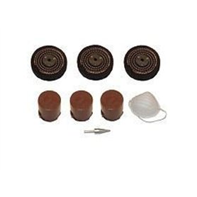 AB Tools Composé de Polissage abrasifs métalliques préparation 8pc Kit POL09