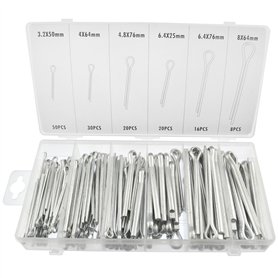 La goupille fendue Goupilles Fixations Grandes Tailles 144pc AST13