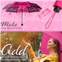 Barbie Parapluie Femme Adolescente Enfant, Parapluie Pliant Télescopique Voyage École - Cadeau Fille