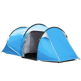 Outsunny Tentes tunnel pour 2 à 3 personnes avec Vestibule Tente de camping