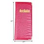 Acclaim Support rigide pour cartes de score de bowling - Légèrement rembourré - Effet texture reptile - 23 cm x 10 cm - Avec cli