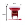 Marco Paul Machine à barbe à papa 500 W pour enfants – Machine à barbe à papa – Parfait pour les fêtes à la maison, les soirées 