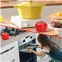 Tomate Minuteur de Cuisine, Minuteur Tomate pour la Cuisson Alarme Rotative Mécanique, Minuteur Digital Compte à Rebours de 60 M