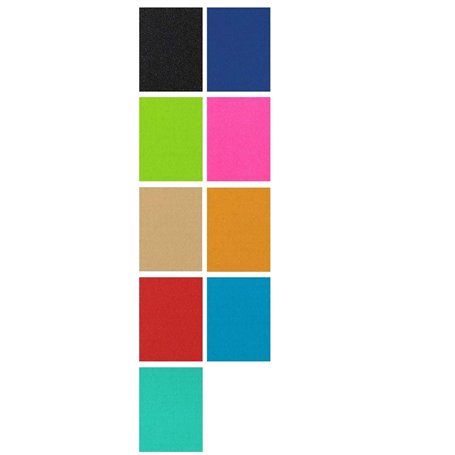 Enuff Skateboards Grip Tape Sheets Planche à roulettes pour Adulte Unisexe Multicolore Taille Unique