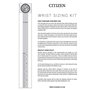 Citizen Hommes Analogique Quartz Montre avec Bracelet en Acier Inoxydable AT4004-52E