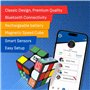 Le Rubik's Original connecté - Rubik's Cube électronique numérique Intelligent Puzzle STEM Compatible avec Une Application Qui C