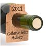 Bar Amigos Lot de 24 étiquettes en liège pour bouteille de vin - Étiquettes vierges pour étiquette n'importe quelle bouteille st