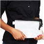 Belle Vous Pochette Plastique Zip Transparentes (Lot de 12) - Pochette Zip A5 - Pochette Plastique Étanche Multi-Usages pour Voy